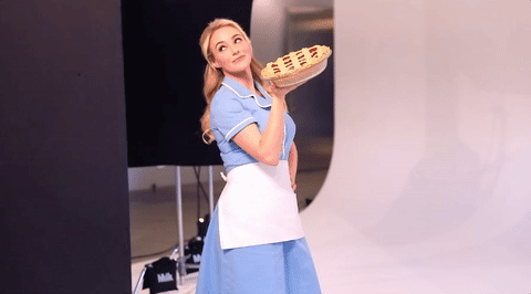 waitressmusical giphyupload baking pie waitress the musical GIF
