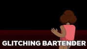 laronimation love netflix glitch bar GIF