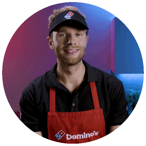 dominos_de wink blink blinking winking Sticker
