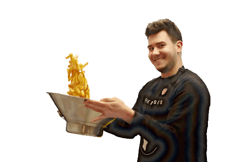 Sauce Fries Sticker by Frytki+Sos