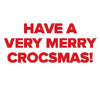 christmas crocsmas Sticker by Crocs Shoes