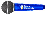 Micdrop Sticker by DeVry University