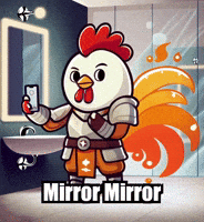 Mirror Mirror Selfiegame GIF by Zorooster
