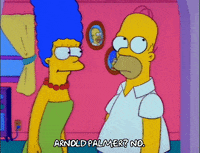 Confused Season 3 GIF by The Simpsons