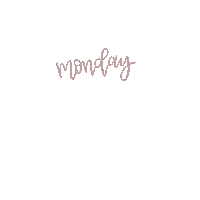 Monday Sticker