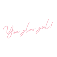 Girl Glow Sticker by Commune Wear