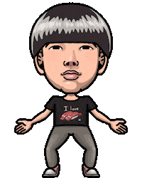 Sushi Squat Sticker by ONIUSA