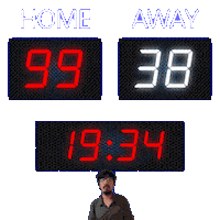 38 Away Sticker