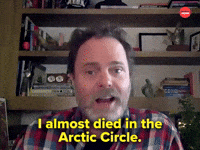 Almost died in Arctic Circle