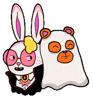 Halloween Ghost Sticker by Nick Ybarra