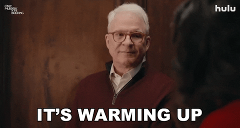 Warming Up Steve Martin GIF by HULU