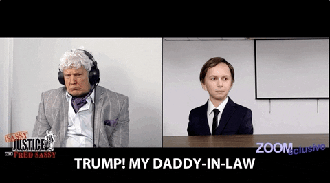 sassyjustice giphyupload confused trump interview GIF