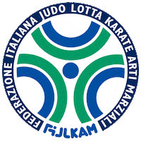 fijlkam_official judo lotta artimarziali fijlkam Sticker