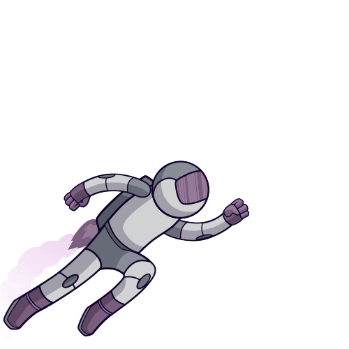 DoloDigital giphyupload spaceman dolo dolo digital Sticker