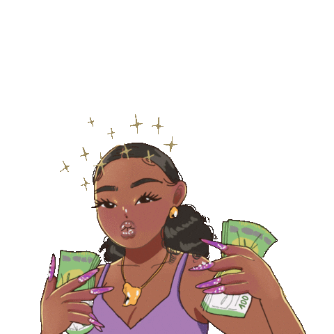 Money Blink Sticker
