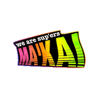 Sup We Are Supers Sticker by Ma'Kai  Paddlesurf