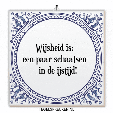 Winter Humor GIF by Tegelspreuken.nl