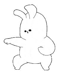 Fight Bunny Sticker