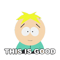 This Is Good Butters Sticker by South Park