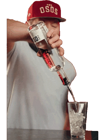 Vodka Drinking Sticker by YMH Studios