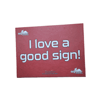 bigbearevents run running sign good sign Sticker