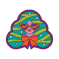 Girl Stars Sticker by Draw! Pilgrim