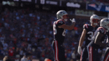 High Five Stefon Diggs GIF by New England Patriots