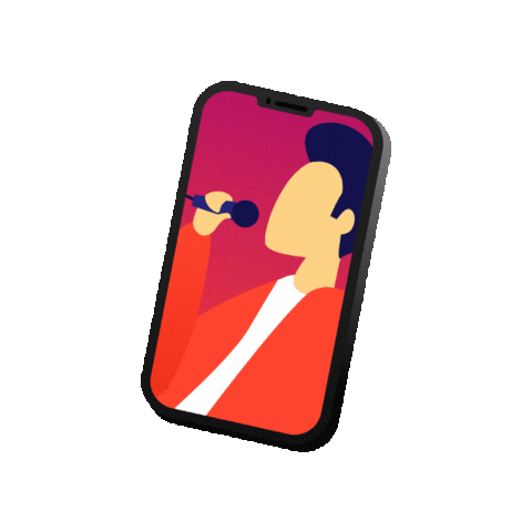 Tixr giphygifmaker live phone concert Sticker