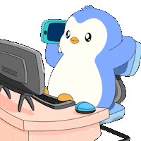 Penguin Talking Sticker by Pudgy Penguins