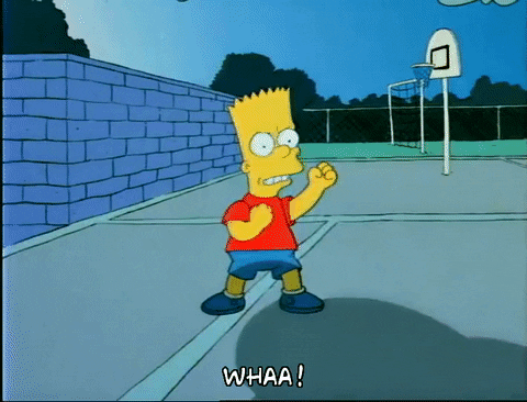 Scared Season 1 GIF by The Simpsons