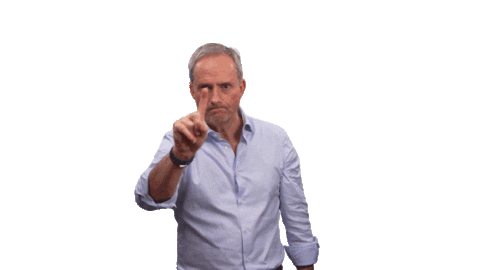 giphyupload no nope stop nah Sticker