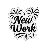 Foeicollective new work foei nieuw werk foei collective Sticker