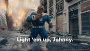 Fantastic Four Running GIF by Marvel Studios