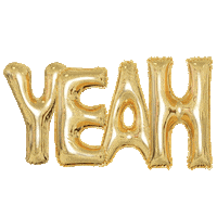 party yes Sticker by Barefoot Communications