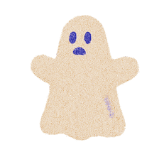 Ghost 夜 Sticker