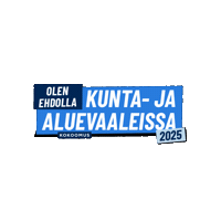 Kuntavaalit Sticker by Pohjanmaan Kokoomus