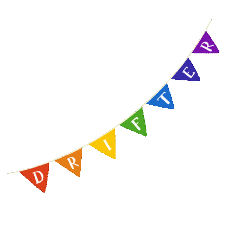 driftercoffee giphyupload rainbow pride flowers Sticker