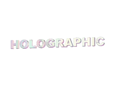 holographic Sticker by HOAKA SWIMWEAR