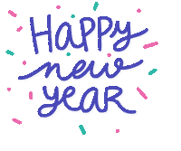 Happy New Year Sticker