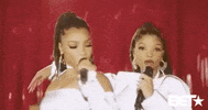 Chloe X Halle GIF by BET Awards