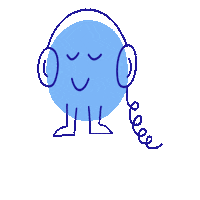 DrinkJove music dancing water cell Sticker