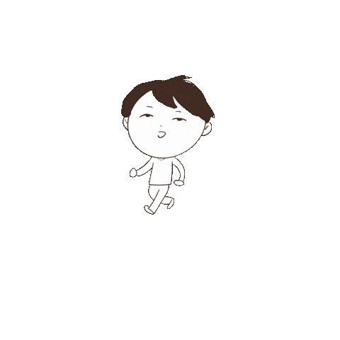 HyunK_ run runaway hyunk Sticker