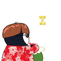 Merry Christmas Sticker by Pudgy Memez