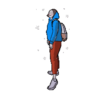 Happy Girl Sticker