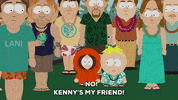kenny mccormick vacation GIF by South Park 