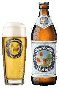 oberdorferhelles cheers bier bayern prost Sticker