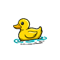 Badeente Sticker by startgmbh