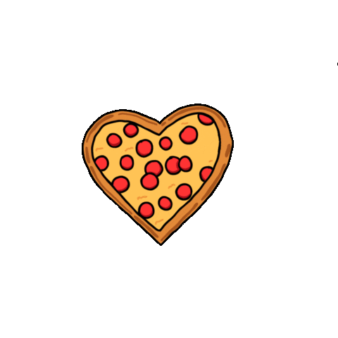 I Love You Heart Sticker by Pizza Hut