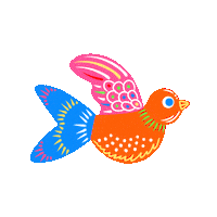Vintage Bird Sticker