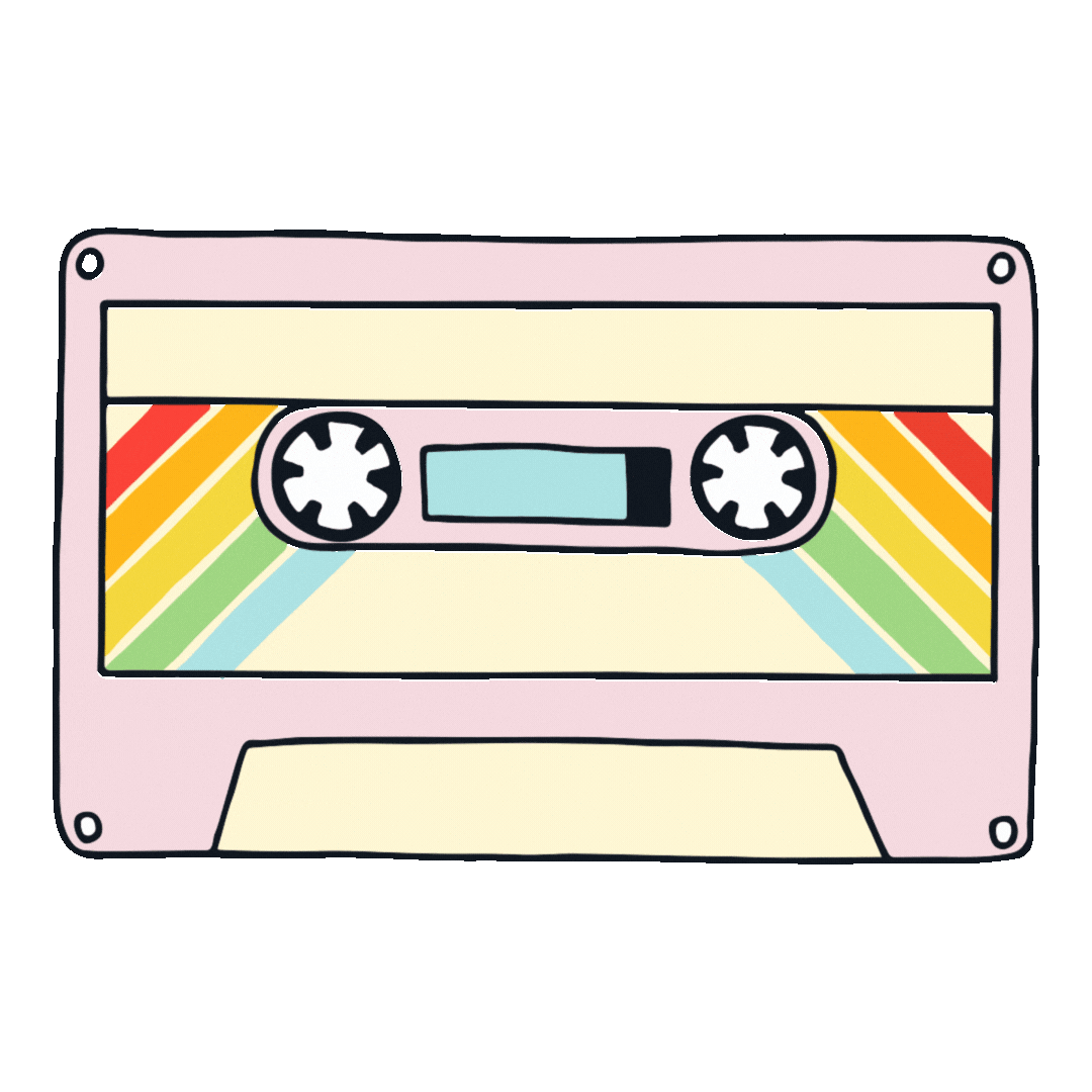 Toot Cassettetape Sticker by Talkingoutofturn